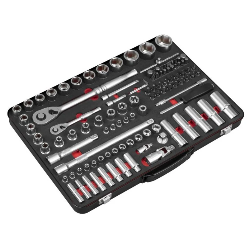 Sealey Socket Set 108pc 1/4" & 1/2" Sq Drive - Premier Platinum Series