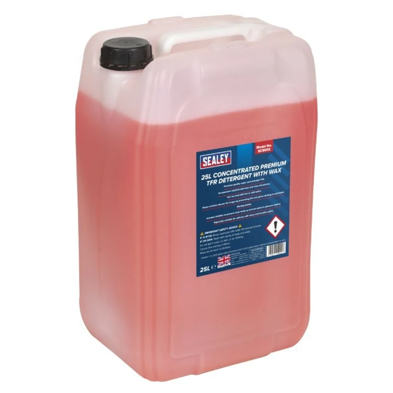 Sealey TFR Premium Detergent, Wax Concentrated 25L