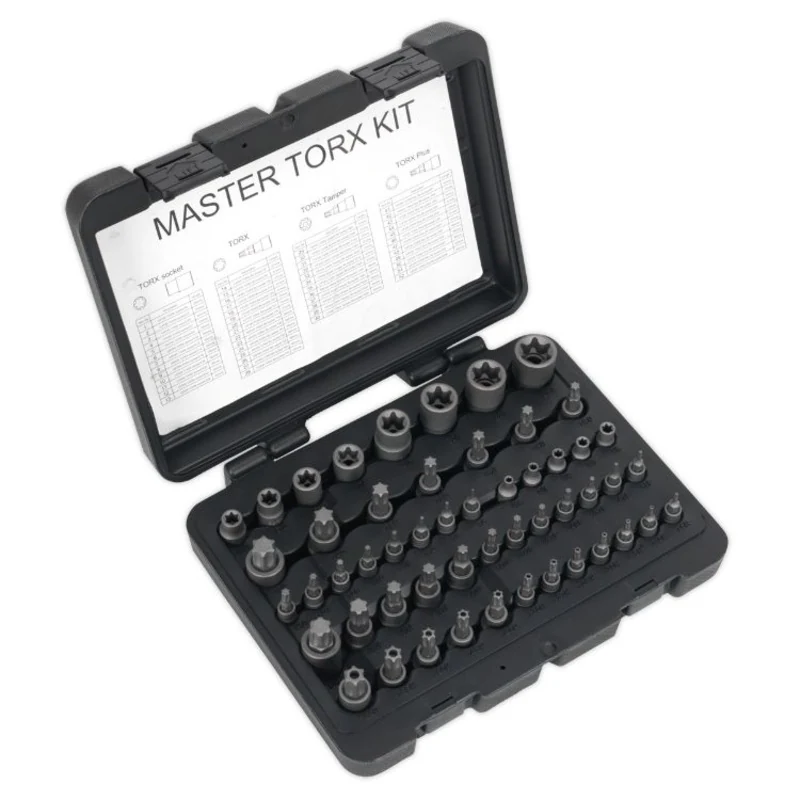 Sealey TRX-Star* Master Socket Set 52pc 1/4", 3/8" & 1/2" Drive (Premier)