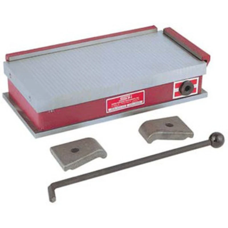 Suburban Tool Rectangular Permanent Magnetic Chuck MC-36-FP, Fine Pole, 6 x 3 x 2-5/8 - 77-542-9