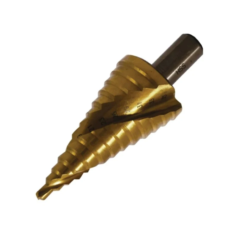TORK CRAFT STEP DRILL HSS 5-35MM STRAIGHT FLUTE TC353046