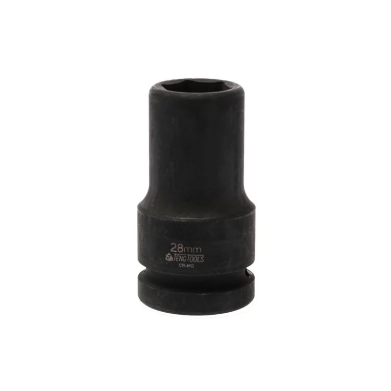 Teng Impact Socket Deep Thin Wall 1" Drive 28mm - 6pt