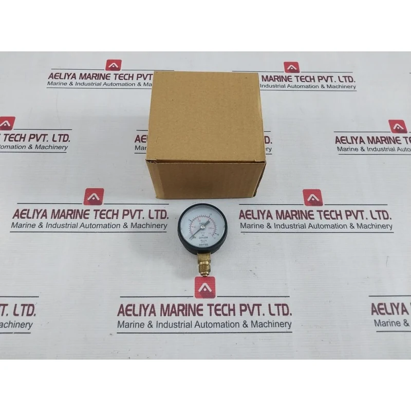 Unitor En562 Oxygen Safety Gauge 0-16 Bar 0-230 Lbf/In2