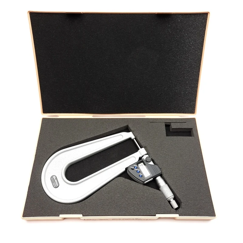 Used Mitutoyo 389-351 Digital Micrometer 0-1in Range, 0.00005in Resolution, 0.0002in