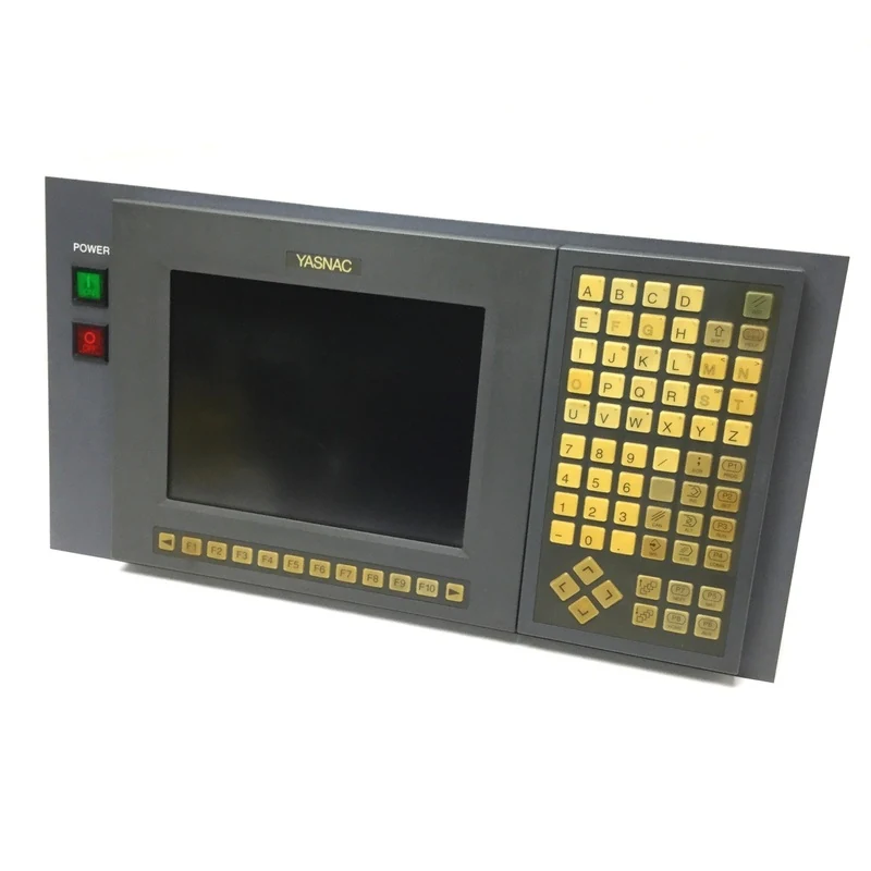Used Yaskawa JZNC-JOP100C-8 YASNAC LCD Panel Operator Interface from Mycenter 1Xi CNC