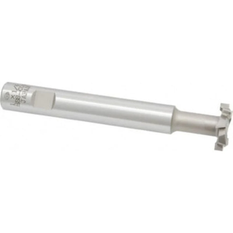 Value Collection 1 Diam, 1/4 Wide, Cobalt T-Slot Cutter 11.1mm Neck Diam, 5/8 Shank Diam, 4-15/16 OAL STC0804 - 03006160