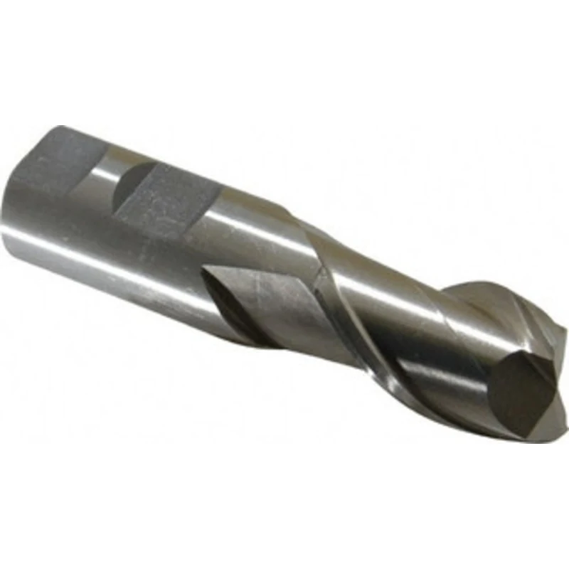 Value Collection 1, 1-5/8 LOC, 1 Shank Diam, 4-1/8 OAL, 2 Flute, High Speed Steel Square End Mill Single End, Uncoate...