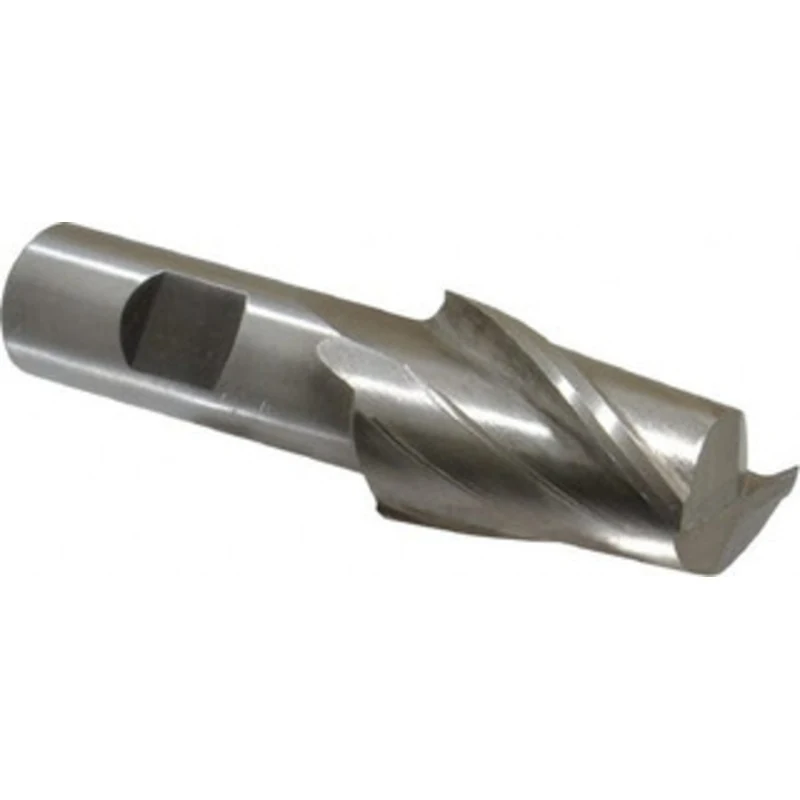 Value Collection 1-1/16, 1-5/8 LOC, 3/4 Shank Diam, 3-3/4 OAL, 2 Flute, High Speed Steel Square End Mill Single End, ...