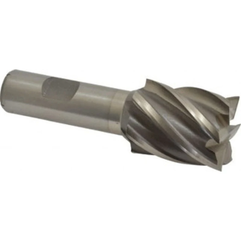 Value Collection 1-1/4, 1-1/2 LOC, 3/4 Shank Diam, 3-7/8 OAL, 6 Flute, Cobalt Square End Mill Single End, Uncoated, S...