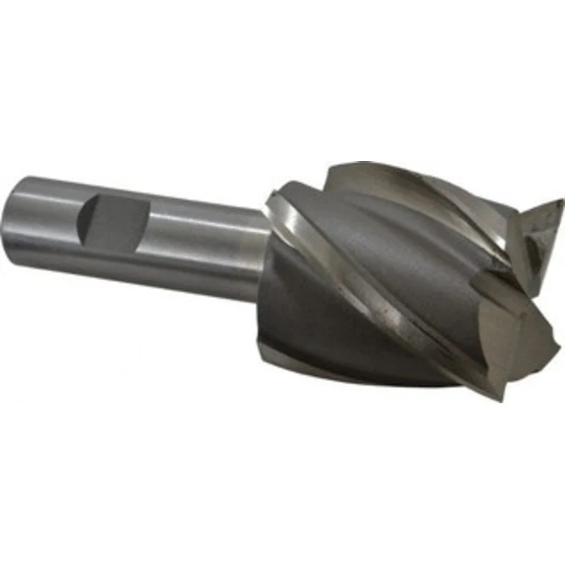 Value Collection 1-3/4, 2 LOC, 3/4 Shank Diam, 4-1/2 OAL, 4 Flute, High Speed Steel Square End Mill Single End, Uncoa...
