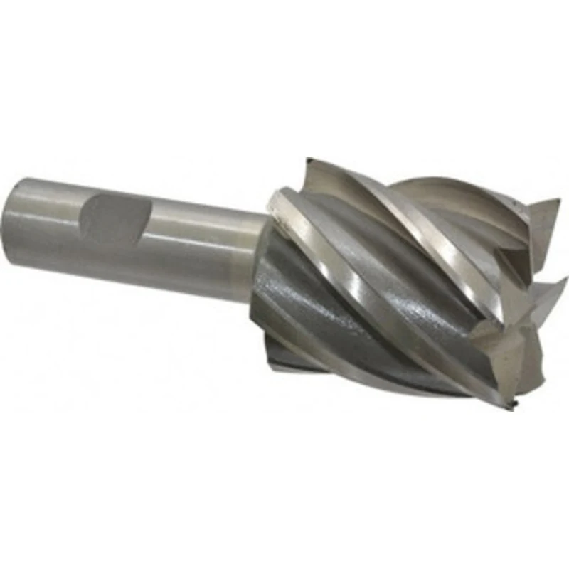 Value Collection 1-3/4, 2 LOC, 3/4 Shank Diam, 4-1/2 OAL, 6 Flute, Cobalt Square End Mill Single End, Uncoated, Spira...