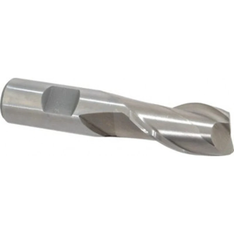 Value Collection 13/16, 1-1/2 LOC, 3/4 Shank Diam, 3-3/4 OAL, 2 Flute, Cobalt Square End Mill Single End, Uncoated, S...