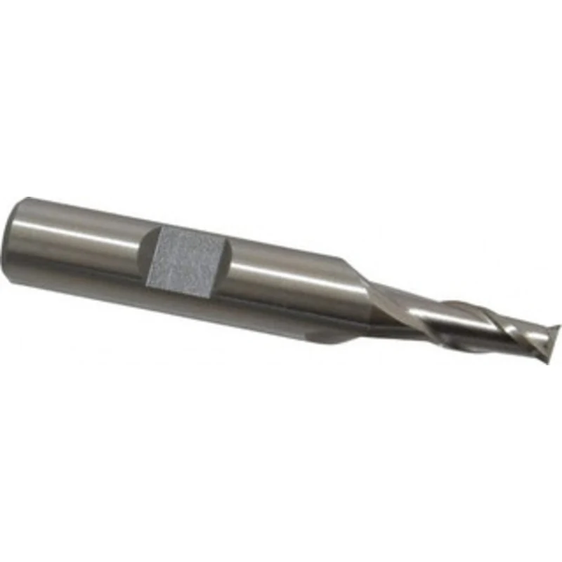 Value Collection 13/64, 7/16 LOC, 3/8 Shank Diam, 2-5/16 OAL, 2 Flute, High Speed Steel Square End Mill Single End, U...