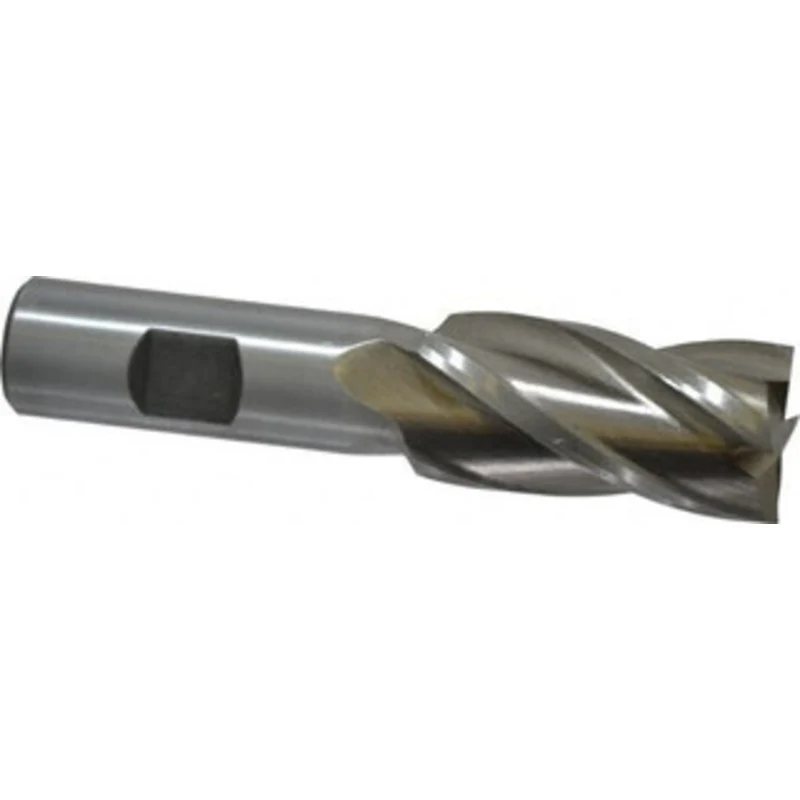 Value Collection 15/16, 1-7/8 LOC, 3/4 Shank Diam, 4-1/8 OAL, 4 Flute, Cobalt Square End Mill Single End, Uncoated, S...