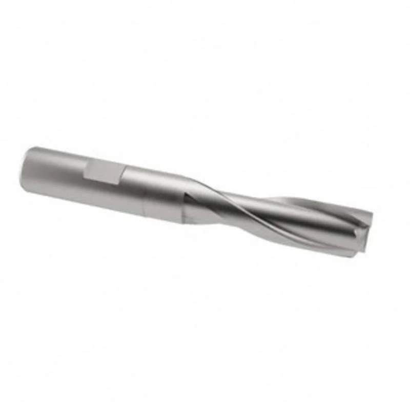 Value Collection 1/2, 1 LOC, 1/2 Shank Diam, 3 OAL, 2 Flute, Cobalt Square End Mill Single End, Uncoated, Spiral Flut...
