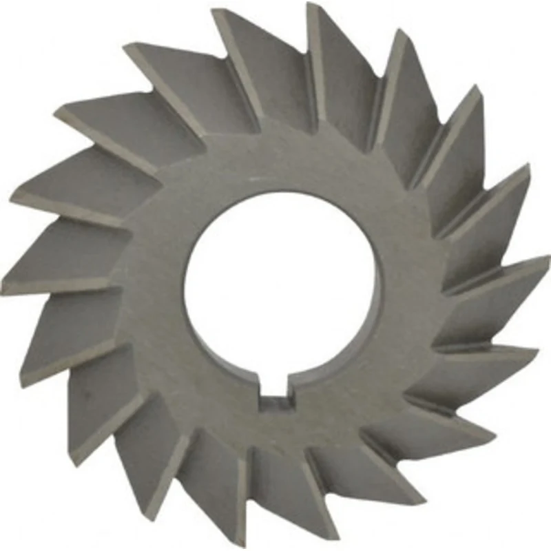 Value Collection 2-1/2 x 1/2 45 High Speed Steel Single-Angle Cutter Oxide Finish, Left Hand Cut, 7/8 Arbor Hole Diam...