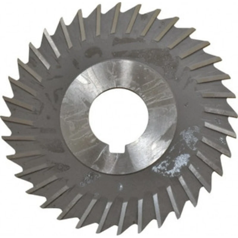 Value Collection 4 Diam x 3/32 Thick Straight Tooth Side Chip Saw 1 Arbor Hole Diam, High Speed Steel, Uncoated, 36 T...