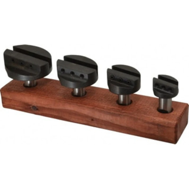 Value Collection 4 Piece, 3/4 Shank Diam, 1-1/2 to 3 Max Head Diam, Straight Shank, Fly Cutter Set 3/8 to 1/2 Tool Bi...
