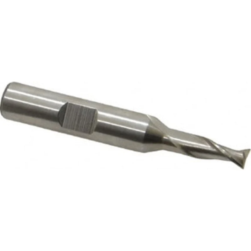 Value Collection 7/32, 1/2 LOC, 3/8 Shank Diam, 2-3/8 OAL, 2 Flute, High Speed Steel Square End Mill Single End, Unco...