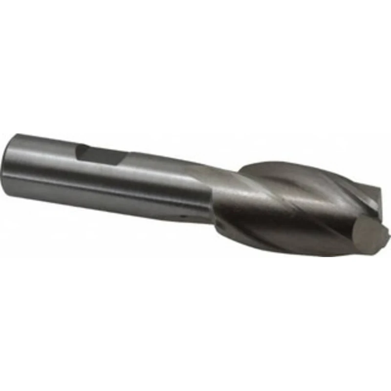 Value Collection 7/8, 1-1/2 LOC, 5/8 Shank Diam, 3-3/4 OAL, 2 Flute, Cobalt Square End Mill Single End, Uncoated, Spi...