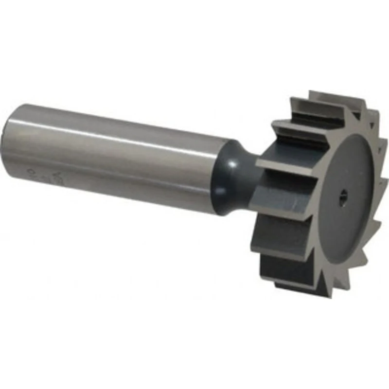 Value Collection ANSI 1010 (Old Std # D) 1-1/4 Cut Diam, 5/16 Cut Width, 1/2 Shank, Straight-Tooth Woodruff Keyseat C...