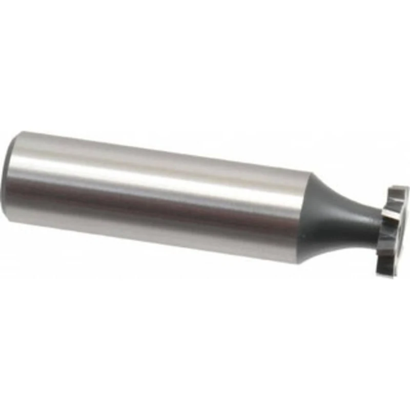 Value Collection ANSI 304 (Old Std # 2) 1/2 Cut Diam, 3/32 Cut Width, 1/2 Shank, Staggered-Tooth Woodruff Keyseat Cut...