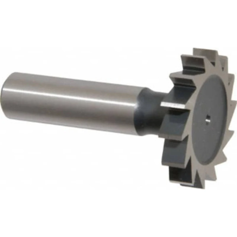 Value Collection ANSI 811 (Old Std # 22) 1-3/8 Cut Diam, 1/4 Cut Width, 1/2 Shank, Straight-Tooth Woodruff Keyseat Cu...