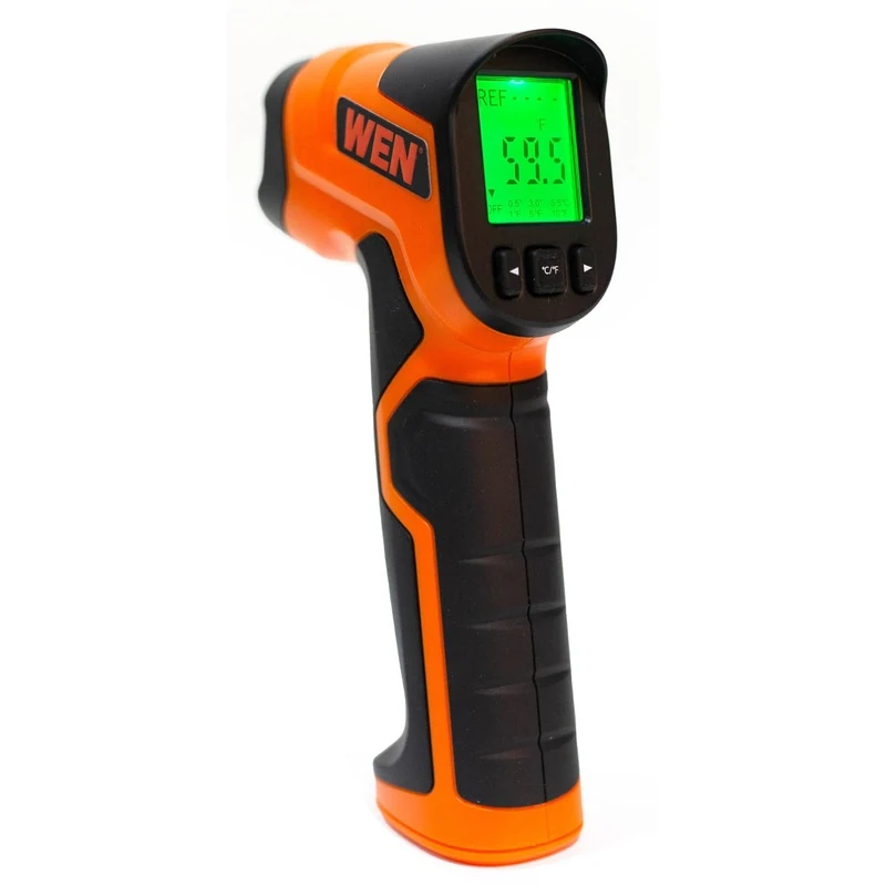 WEN TH912L Infrared Thermometer Gun with Targeting Laser and -58 to 1022 Degree Fahrenheit Temperature Range and 12:1...