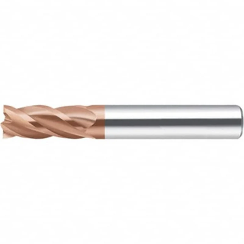 Walter Prototyp 2.5mm, 8mm LOC, 4mm Shank Diam, 57mm OAL, 4 Flute, Solid Carbide Square End Mill AlCrN Finish, 35 Hel...
