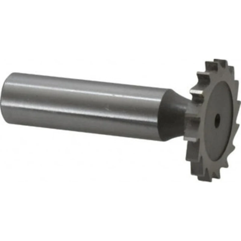 Whitney Tool 1-1/8 Cut Diam, 1/8 Cut Width, 1/2 Shank, Straight-Tooth Woodruff Keyseat Cutter Cobalt, Uncoated, 2-1/8...