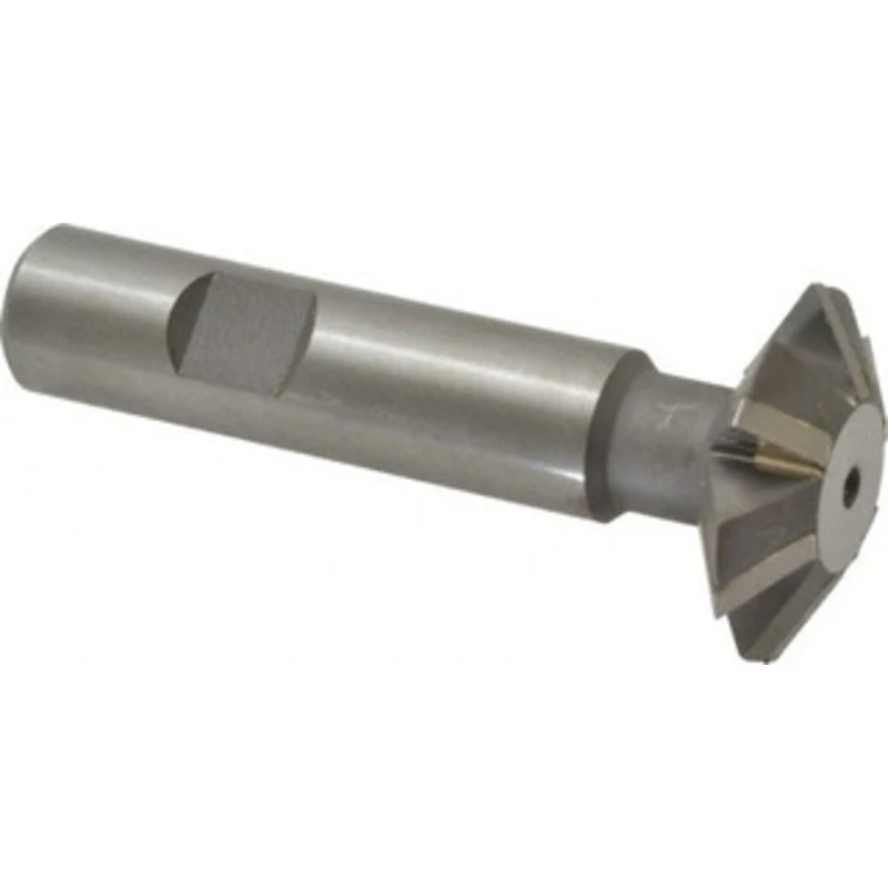 Whitney Tool 1-3/8 1-3/8 Cut Diam, 7/16 Cut Width, 5/8 Shank, Carbide-Tipped Double-Angle Cutter Uncoated, 6 Teeth, 3...