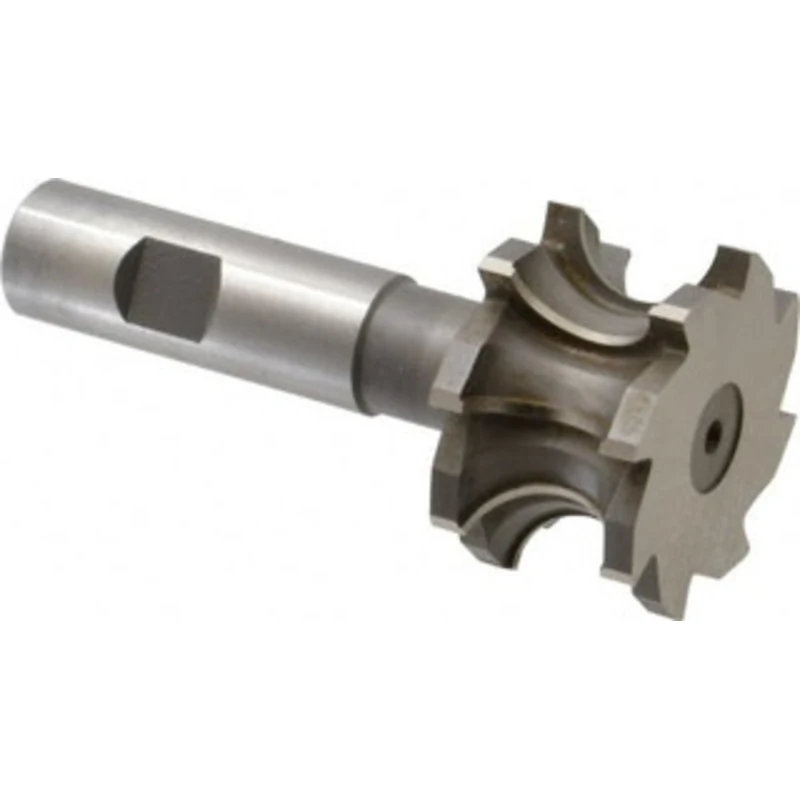 Whitney Tool 3/8 Radius, 1-7/8 Cut Diam, 3/4 Circle Diam, 1-1/4 Cut Width, 3/4 Shank, Concave Radius Cutter High Spee...