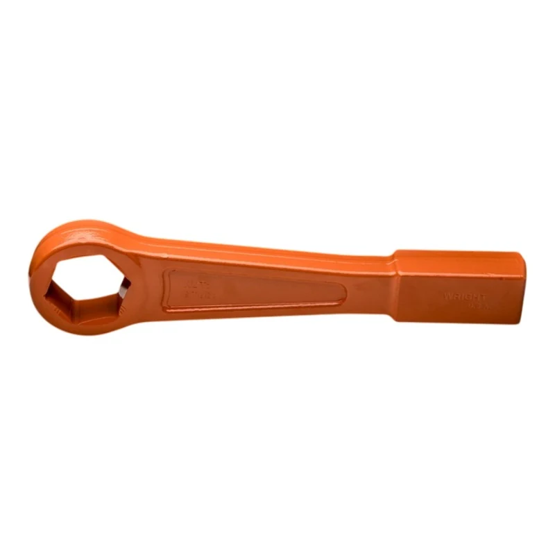 Wright Tool 18H89 Straight Handle Striking Face Box Wrenches 6 Pt.