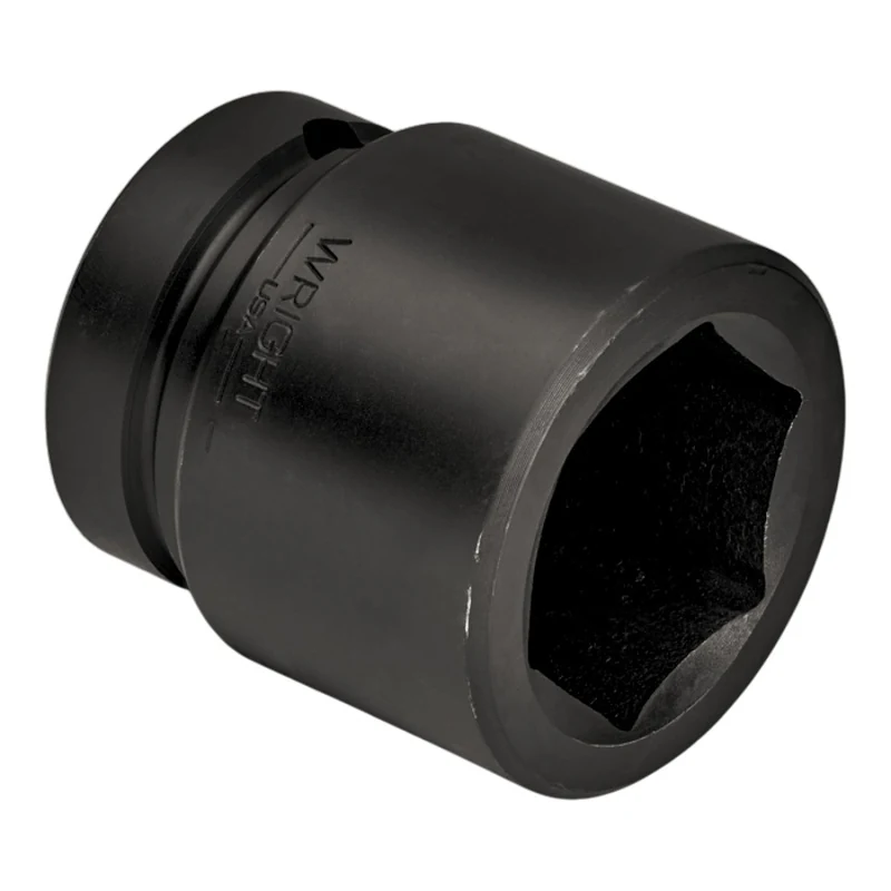 Wright Tool 8828 1" Drive 6 Point Standard Impact Socket - 7/8"