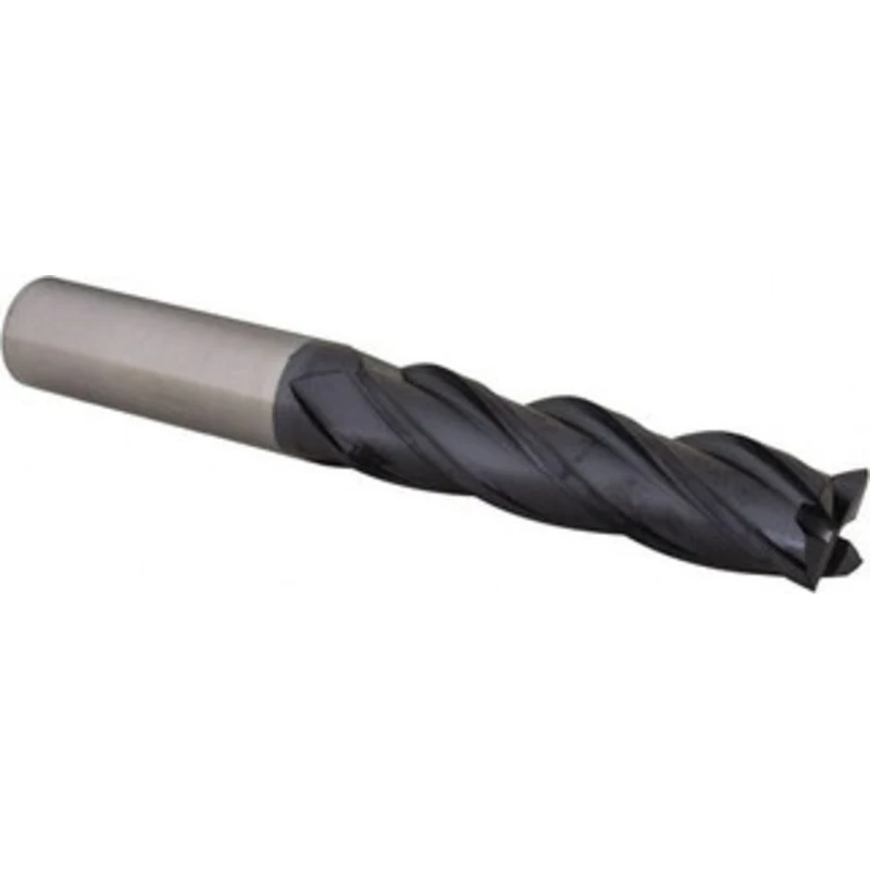 YG-1 1/2 Diam, 2 Length of Cut, 1/2 Shank Diam, 4 OAL, 4 Flute Solid Carbide Square End Mill Single End, Uncoated, Sp...