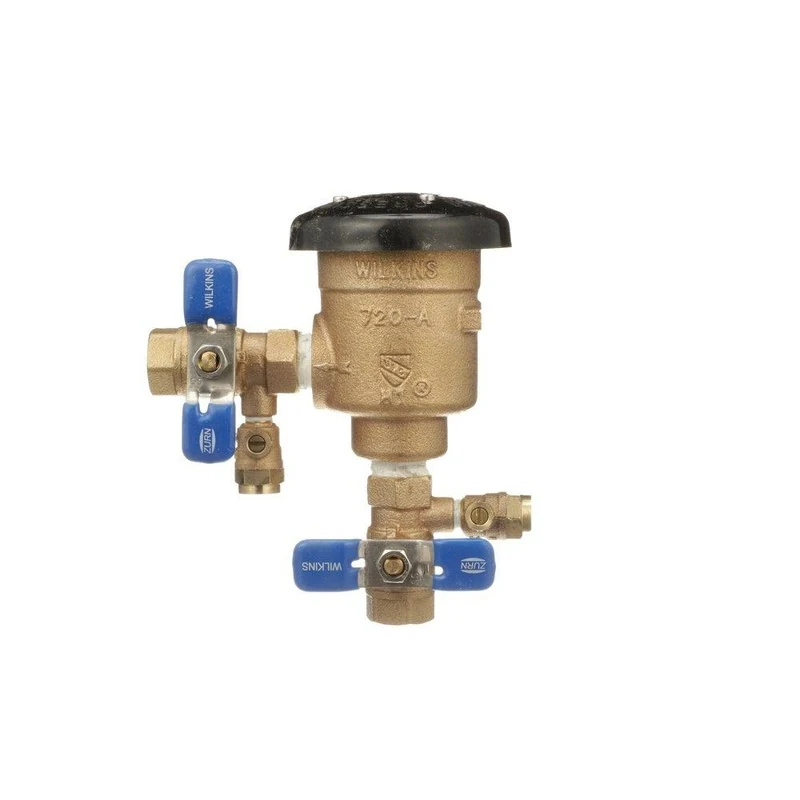 Zurn Wilkins Model 720A Threaded Polypropylene, Cast Bronze and 300L Stainless Steel 1/2 in. 150 psi BFP Vacuum Break...