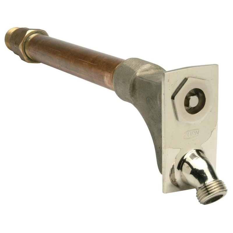 Zurn Z1315 Polished Stainless Steel 1 x 3/4 in. FIPT and MIPT x GHT Wall Hydrant | Ferguson